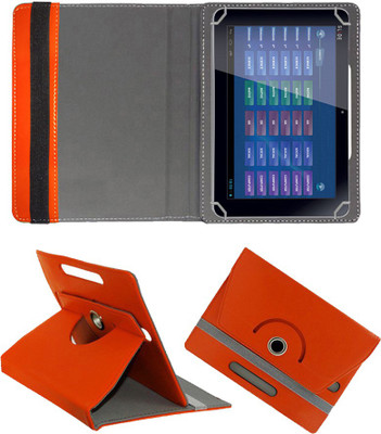 Fastway Flip Cover for iBall Edu-Slide I1017(Orange, Cases with Holder)