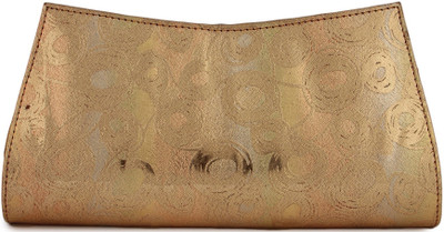 

P&Y Fashion Party Gold Clutch