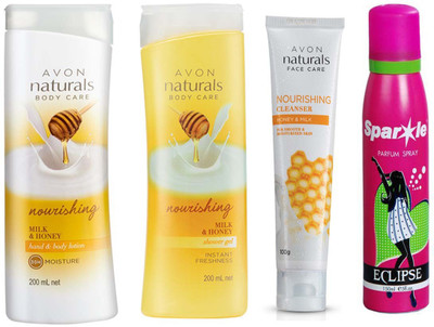 Avon Anew Naturals Milk Honey Hand Body Lotion 200 Ml One