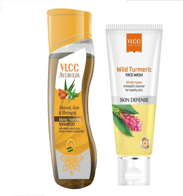 

VLCC Wild turmeric face wash 80ml + Haldi tulsi face wash 100ml + Melia Face wash 80ml(Set of 3)