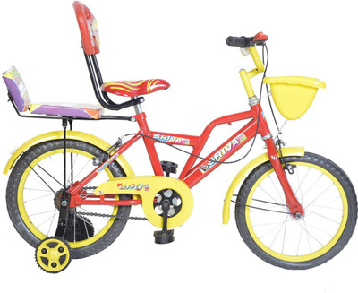 

Mustang® Princess Bike For Kids Of Age 2-5Yrs Yellow&Red 16 T Recreation Cycle(Single Speed, Multicolor), Red;yellow