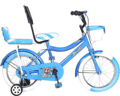 

Mustang® Champion Bike For kids Of Age 2-5Yrs Blue&White 16 T Recreation Cycle(Single Speed, Multicolor)
