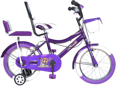 

Mustang® Champion Bike For kids Of Age 2-5Yrs Purple&White 16 T Recreation Cycle(Single Speed, Multicolor)