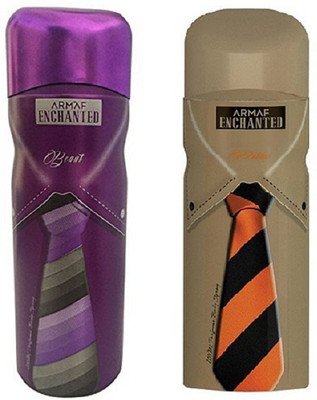 

Armaf Enchanted Beaut + Enchanted Prime Body Spray - For Men & Women(200 ml, Pack of 2)