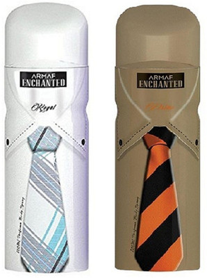 

Armaf Enchanted Royal + Enchanted Prime Body Spray - For Men & Women(200 ml, Pack of 2)