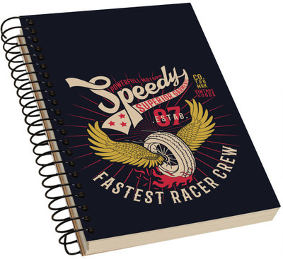 

GRYTA A5 Notebook(Vintage Acrylic Notebook, Multicolor)