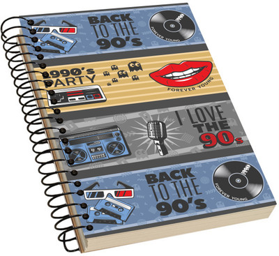 

GRYTA A5 Notebook(Vintage Acrylic Notebook, Multicolor)