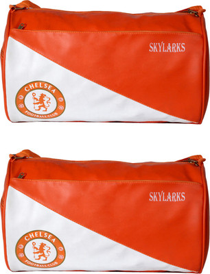 

Skylark Design Duffel Bag Gym Bag(Orange)