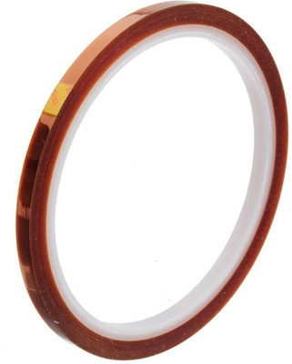 

WOWSOME Plastic Polymer Tape 6mm Polyimide Heat Resistant/High Temperature Adhesive Tape(Gold)