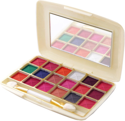 

One Personal Care 18 Color Wet Eye Shadows (Wholesome Matte) 11.5 g(Multicolor)