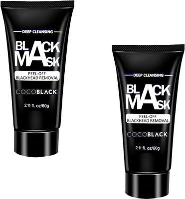 

COCOBLACK Activated Charcoal Black Peel Off Mask Oily Skin Anti Acne Blackhead remover(120)