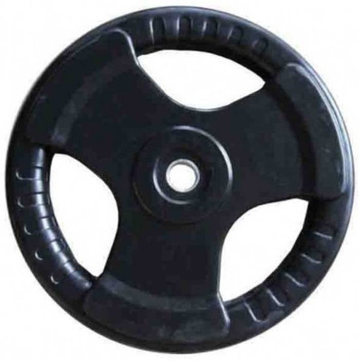 

RIGHTWAY FITNESS BEST QUALITY RUBBER COATED DUMBBELL PLATES PACK OF 2 KG X 4 PC = 8 KG Black Weight Plate(8 kg)