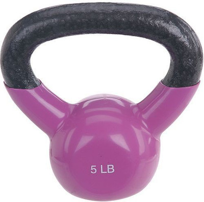 

BAANI INTERNATIONAL BEST QUALITY 5 KG KETTLEBELL RUBBER COATED PACK OF SINGLE PC Purple Kettlebell(5 kg)