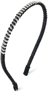 

Fifi Jewels Crystal Gallore Hair Band(Black)