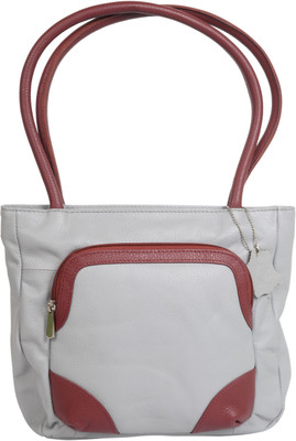 

GoLeather Shoulder Bag(Grey, Red)