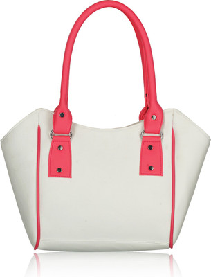 

Fantosy Shoulder Bag(White, Pink), Pink;white