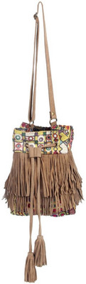

jaipurtextilehub Hand-held Bag(Brown)
