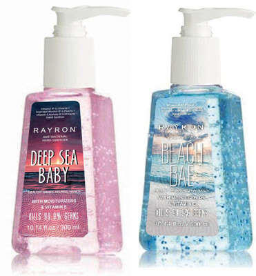 

Rayron Hand Sanitizer Combo Pack of 2 Deep Sea Baby 300ml and Beach Bae 300ml(600 ml, Bottle, Pack of 2)