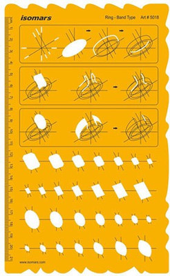 

Isomars RIng Jewelry Design Template(Pack of 1)
