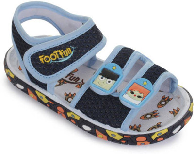 

Liberty Girls Velcro Flats(Blue