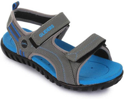 

Liberty Boys Velcro Flats(Grey