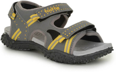 

Liberty Boys Velcro Flats(Grey