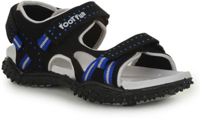 

Liberty Boys Velcro Flats(Black