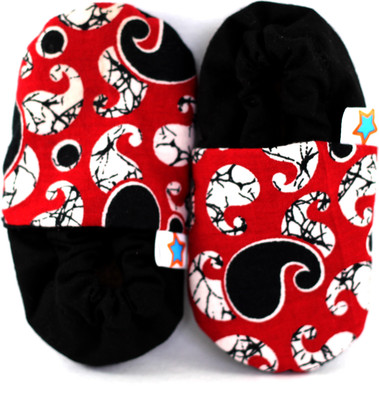 

SKIPS Boys & Girls Slip on Moccasins(Red, Red black white