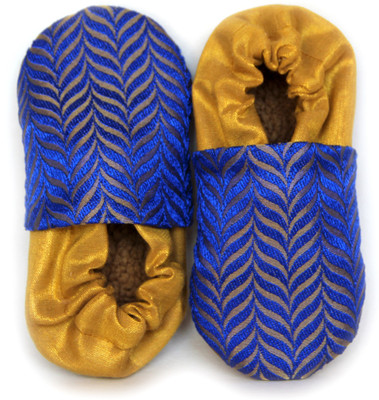 

SKIPS Boys & Girls Slip on Moccasins(Blue, Blue and gold
