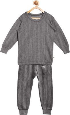 

Vimal Jonney Top - Pyjama Set For Boys(Grey, Pack of 2