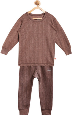 

Vimal Jonney Top - Pyjama Set For Boys(Brown, Pack of 2