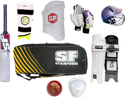 

SF CRICKET Cricket Kit(Bat Size: 5 (Age Group 10 - 12 Years))