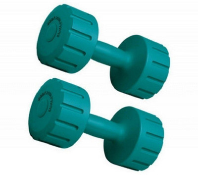 

PEANA GREEN COLOR 2KG VINYL PLASTIC DUMBELL Fixed Weight Dumbbell(4 kg)