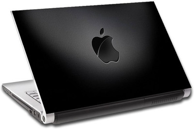 

PRINTCLUB Black Apple Logo Laptop Sticker 15.6 inch-Laptop Skin-2018-87 Vinyl Laptop Decal 15.6