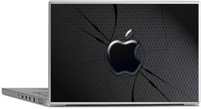 

PRINTCLUB APPLE LOGO Laptop Sticker 15.6 inch-Laptop Skin-2018-211 Vinyl Laptop Decal 15.6