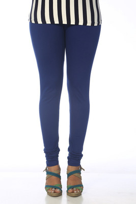 Zulkee Churidar Legging(Blue, Solid)