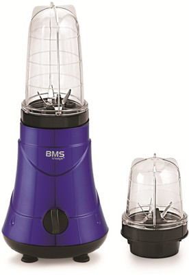

BMS Lifestyle 450-Watt High-Speed Blender_ 450 W Juicer Mixer Grinder(Blue, 2 Jars)