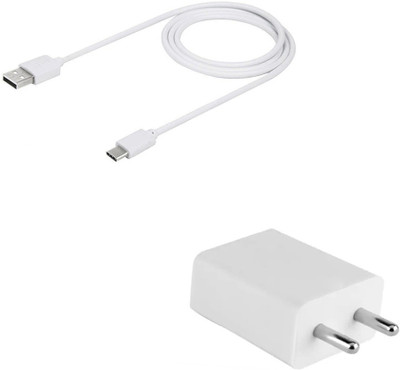 DAKRON Wall Charger Accessory Combo for Motorola Moto X4(White)