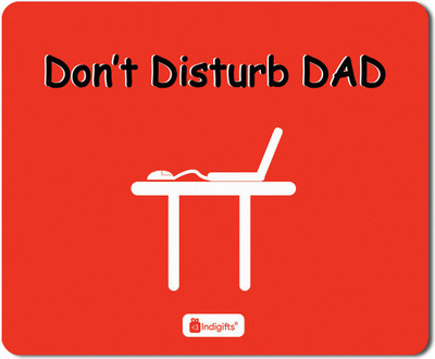 

Indigifts Dad Gift, Mousepad, Fathers Gifts, Fathers Birthday Gift, Daddy Birthday, Gift for Papa, Mouse Pad_S-MPDRBBK01RTMP-DAD18264 Mousepad(Red)