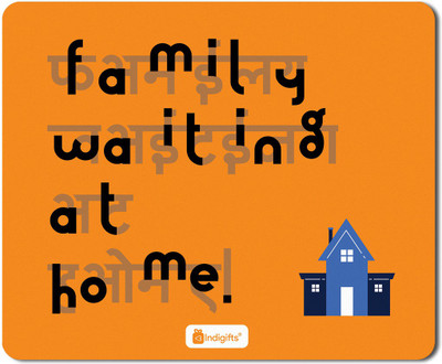 

Indigifts Fathers Gifts, Fathers Birthday Gift, Dad Gift, Mouse Pad, Anniversary Gifts, Gift for Papa, Mousepad_S-MPDRBBK01RTMP-DAD18258 Mousepad(Orange)