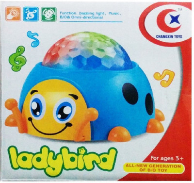 

SuperToy Ladybird with 3D Toy Lights and Musics(Multicolor)