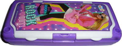 

Funcart Disney Disney Theme Art Plastic Pencil Box(Set of 4, Multicolor)