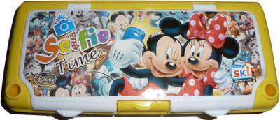 

Funcart Disney Disney Theme Art Plastic Pencil Box(Set of 4, Multicolor)