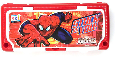 

Funcart Disney Marvel Theme Art Plastic Pencil Box(Set of 4, Multicolor)