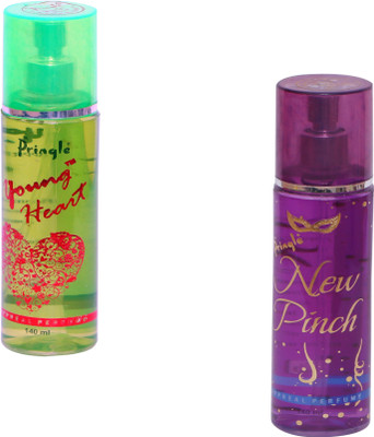 

Pringle Combo Younge Heart--New pinch Deo Eau de Parfum - 280 ml(For Men & Women)