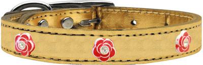 Mirage Pet Products Dog Everyday Collar(, Gold