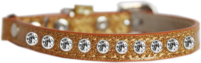 

Mirage Pet Products Dog & Cat Everyday Collar(, Gold