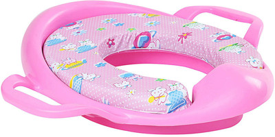 SED Potty Seat Cushioned for Kids Pink Potty Seat(Pink)