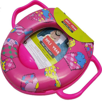 

Chote Janab Soft Cushioned with Support Handles Potty Seat(Pink)