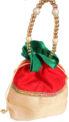 

Cosmo Jewels Small potli bag Potli(Green)